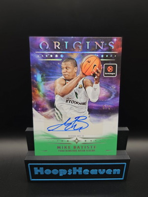 Mike Batiste Origins Auto 5/5 basketball card