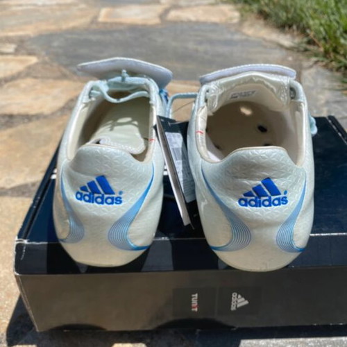 Adidas F50.6 Tunit Upper football boots new, deadstock, white and blue