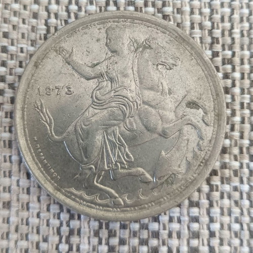 20 Drachma Coins 1973, Pack of 3, in Good Condition