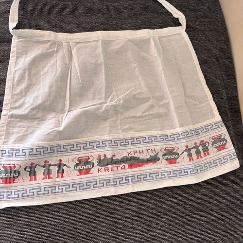Handmade Crete apron like new