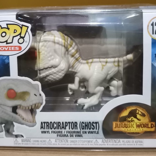 Funko Pop! Jurassic World Dominion Atrociraptor (Ghost) used