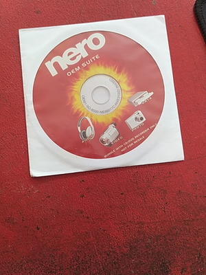 Nero Suite 6 software like new, optical disc recording CD