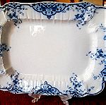  Mεγάλη παλαιά βρετανική πιατελα. 45 см. х 33 см. Ridgway  Royal Semi Porcelain - 1900