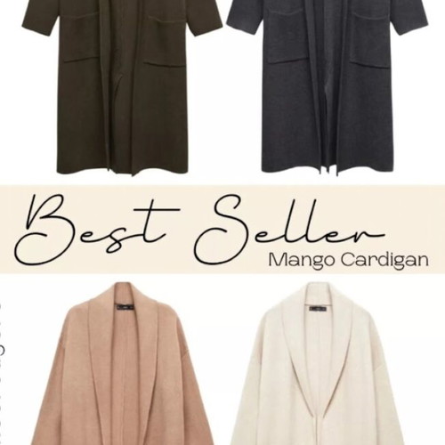 Mango women's coat jacket used, size Small, beige brown