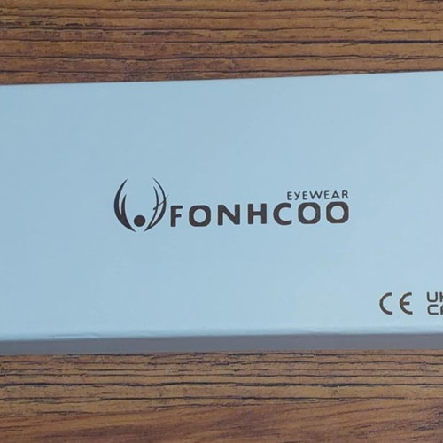 FONHCOO Computer Glasses new with blue light blocking and leather case