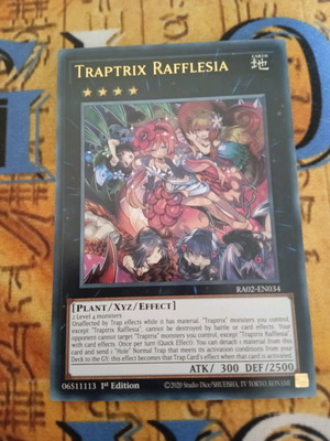 Traptrix Rafflesia μεταχειρισμένη, Ultra Rare, Yugioh
