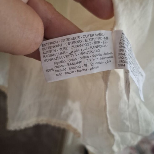 Zara XL beige top, like new