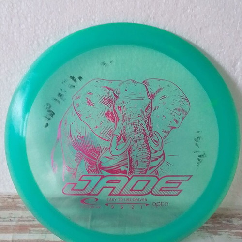 Jade Gold Orbit Latitude 64 frisbee disc like new
