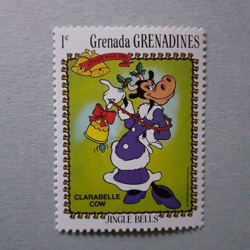 Walt Disney Jingle Belles 1983 Stamp Set 6 Mint Never Hinged