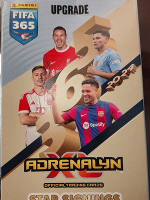 Panini FIFA 365 Star Signings Upgrade trading cards