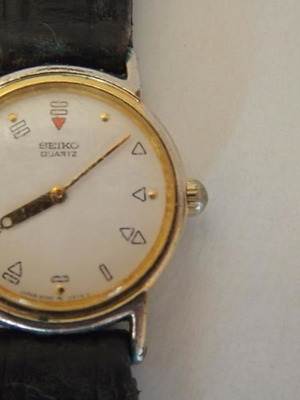 Vintage γυναικείο ρολόι Seiko μεταχειρισμένο, 1980s