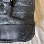 Longchamp leather professional bag like new, black