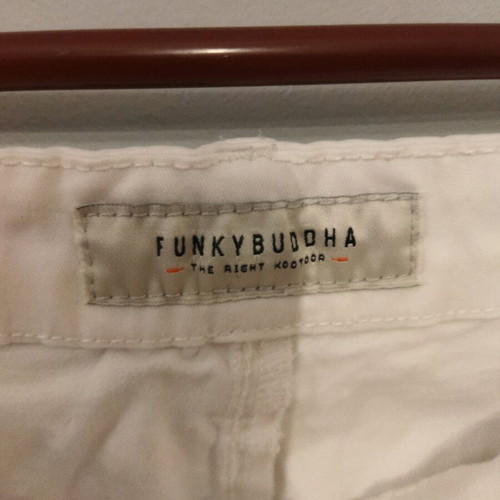 Funky Buddha white pants like new, size 31