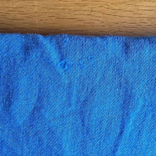 Wool fabric used, blue, 1.40x2.00 m