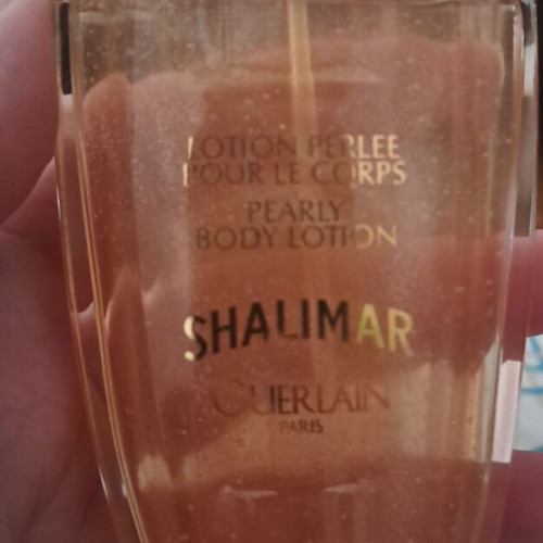 Shalimar Shimmer Body Lotion Guerlain authentic collector tester 100 ml