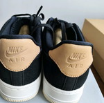 Nike Air Force sneakers new, black suede, size 40