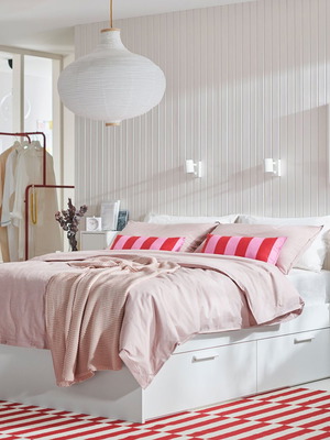 Bed 160x200 cm new with slats