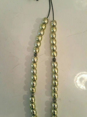 Handmade worry beads used, 38cm