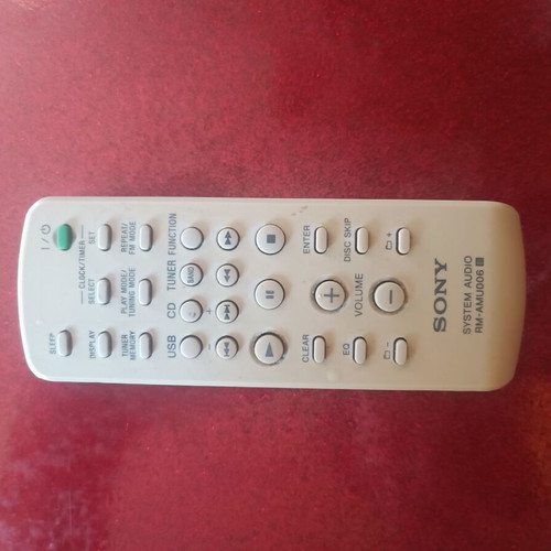 Sony RM-AMU006 remote control for audio system
