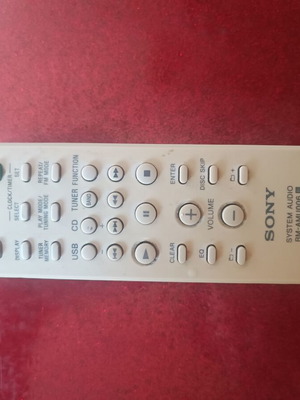 Sony RM-AMU006 remote control for audio system
