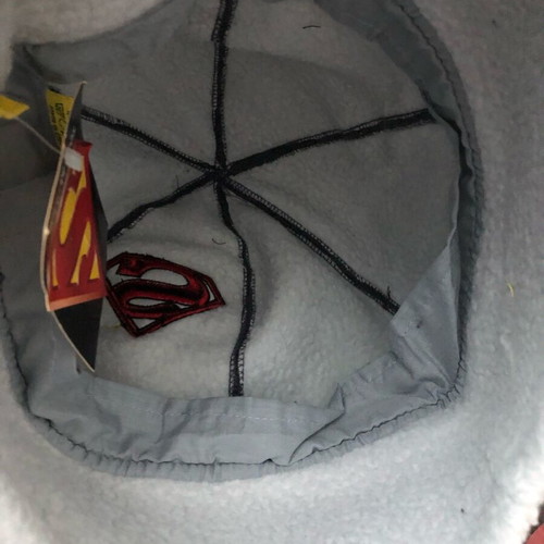 Superman hat new, grey with logo