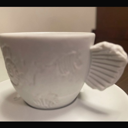 Illy espresso cup limited edition, like new, Paolo Rossetti Fossile 1997
