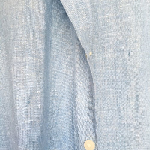 Linen light blue summer shirt L by M&S like new