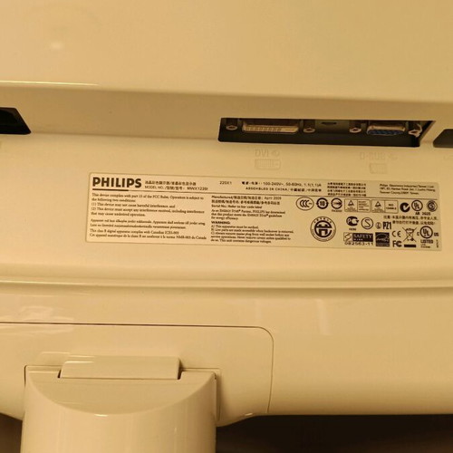 Philips LCD Monitor like new with DVI and D-SUB ports