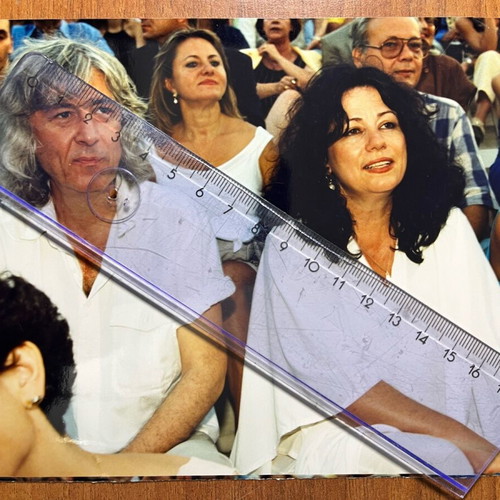 Rare photo Loukianos Kilaidonis Anna Vagena like new