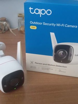 Tp Link Tapo C65 Outdoor Security Camera like new