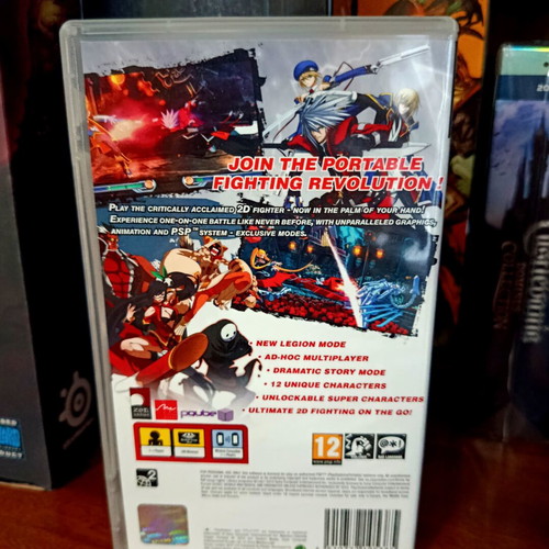 BlazBlue Calamity Trigger PSP game like new, English version