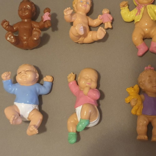Bullyland Bully Babies dolls lot of six, like new