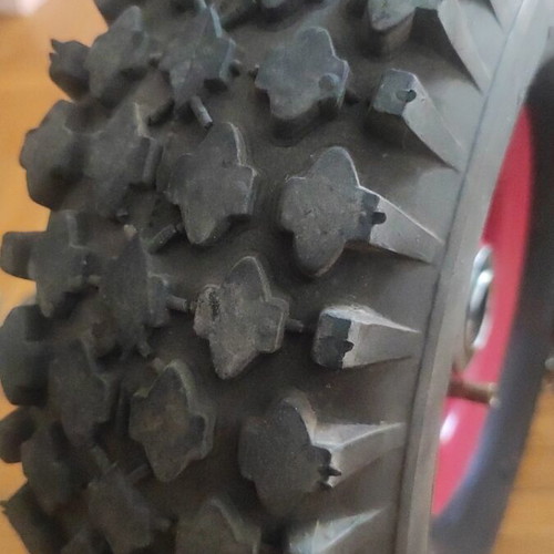 Wheel for heavy-duty transport cart like new