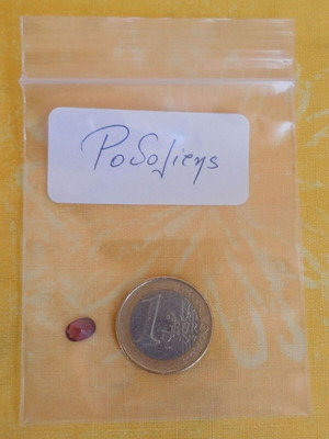 Rhodolite new, small piece