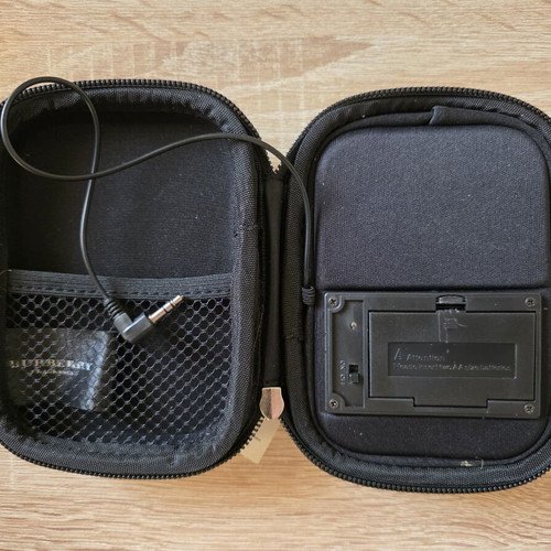Burberry Speaker with Audio Jack and Battery Operation, New