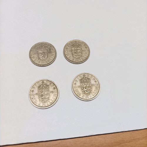 Great Britain Coins Used, Lot of 38 Pieces