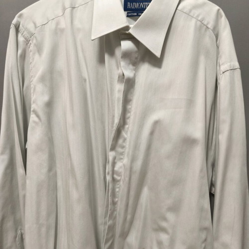 Raimonti white shirt like new, XL size