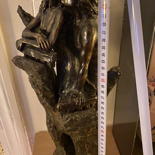 Bronze sculpture PAOR used, design from Spain
