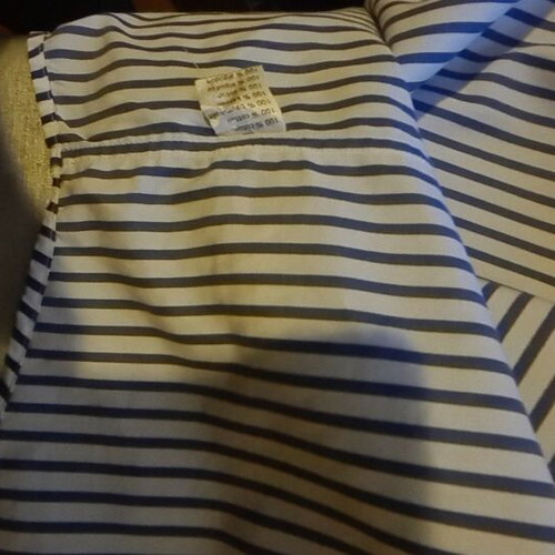 Lacoste κοντομάνικο πουκάμισο large σαν καινούργιο, άσπρο και μπλε