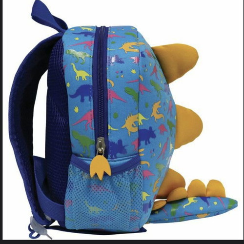 Toddler backpack with dinosaurs like new, 21x27x12 cm