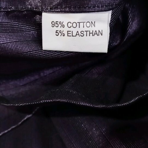 Long-sleeve shiny shirt like new, size M, purple
