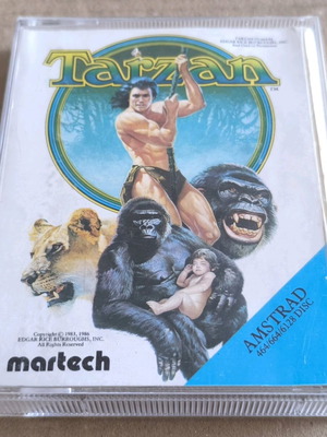 Tarzan (Martech) Amstrad Disk like new
