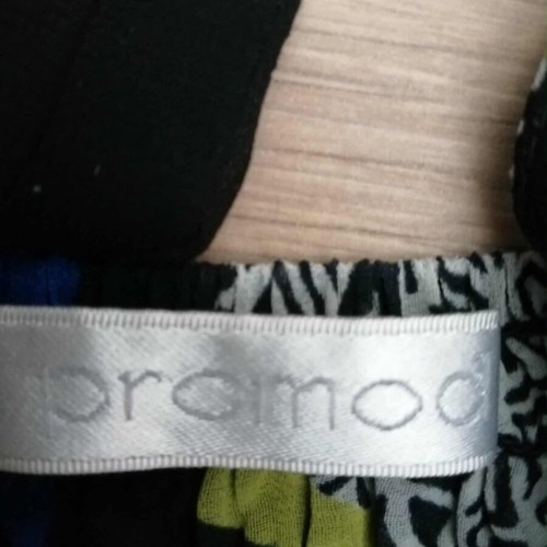 Promod long dress XS like new, gray and blue