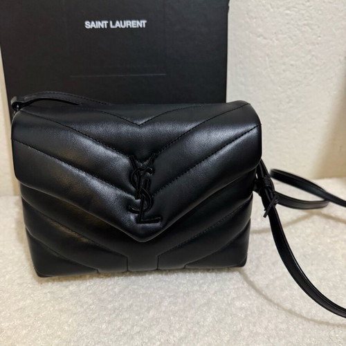 YSL Lou Lou crossbody bag like new, authentic black