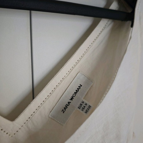 Zara dress like new, size M, beige