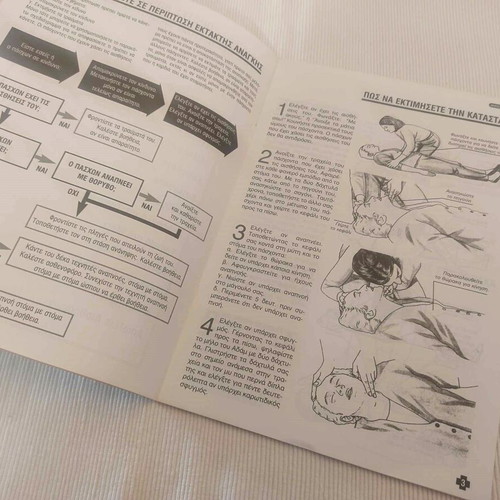 Vintage First Aid book like new, accident response guide