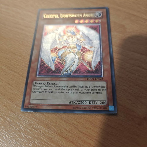 Celestia Lightsworn Angel ultimate rare card, good condition
