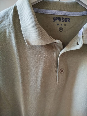 Sprider Man men's polo shirt XL, olive khaki