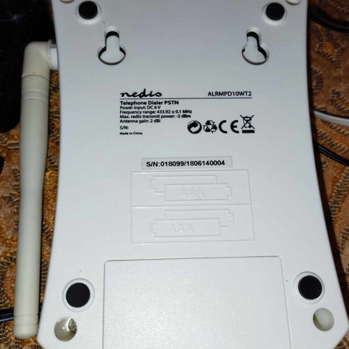 Wireless emergency call device with 2 wireless remotes used