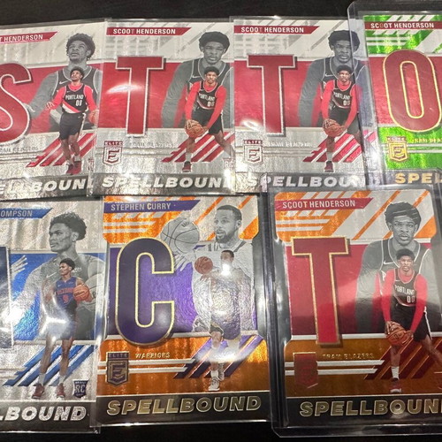 NBA Spellbound 23/24 trading cards new